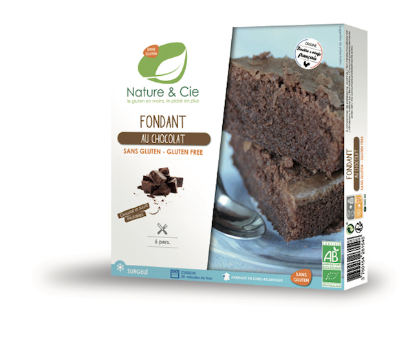 Nature & Cie Fondant au chocolat sans gluten & bio 400g